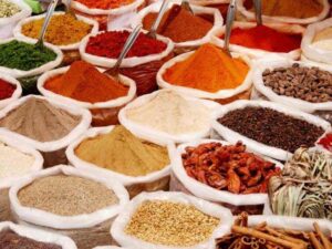export of spices from India