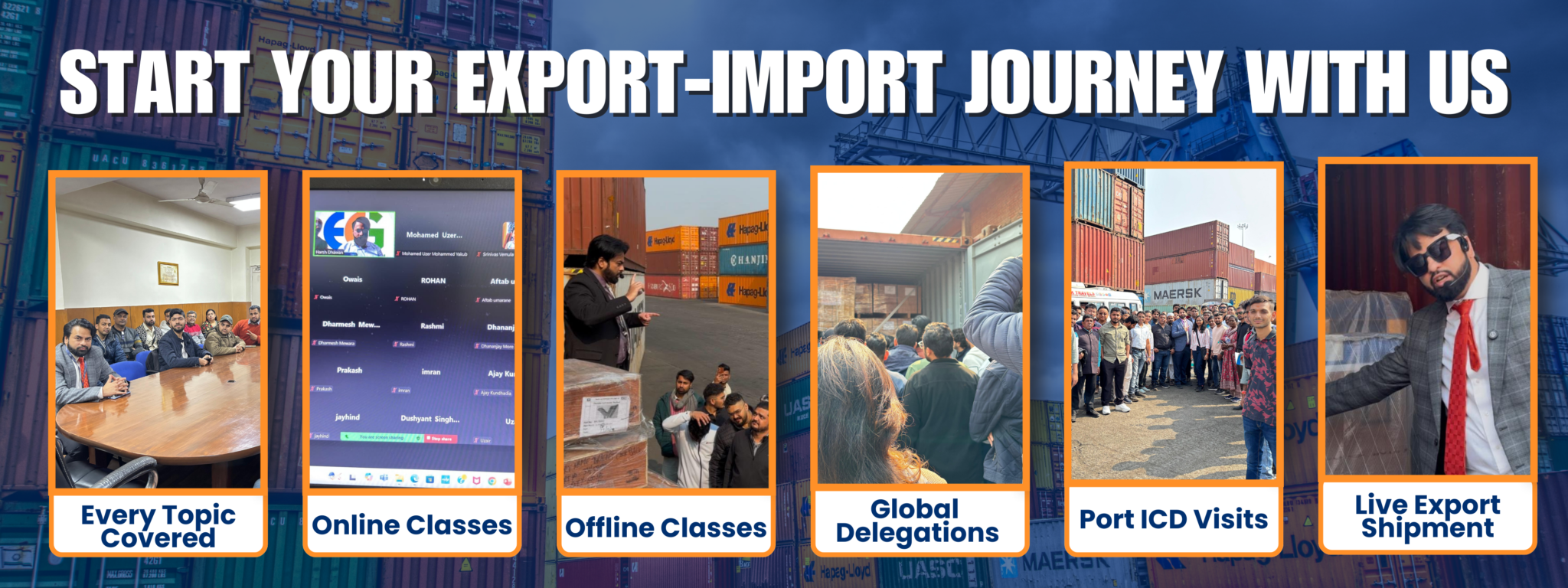 Learn Export Import Course, Training, Program, Institute, Class ...